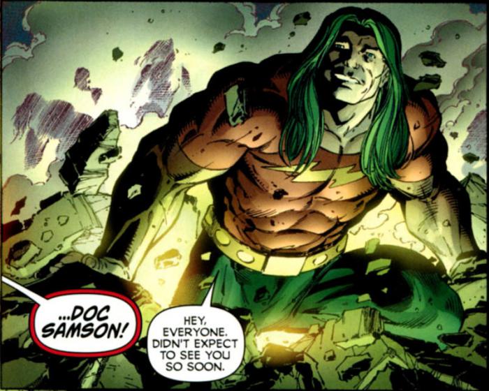 Doc Samson dans les comics Marvel