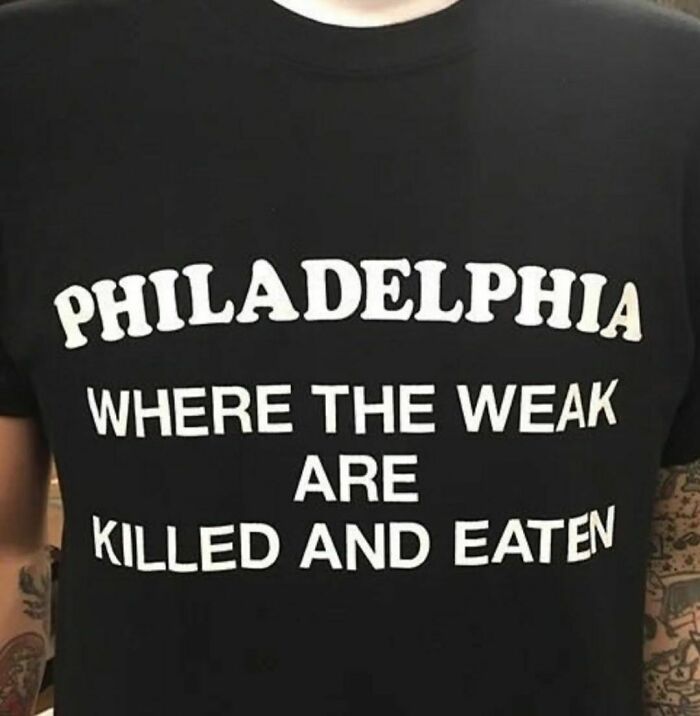 un t-shirt pour philadelphia