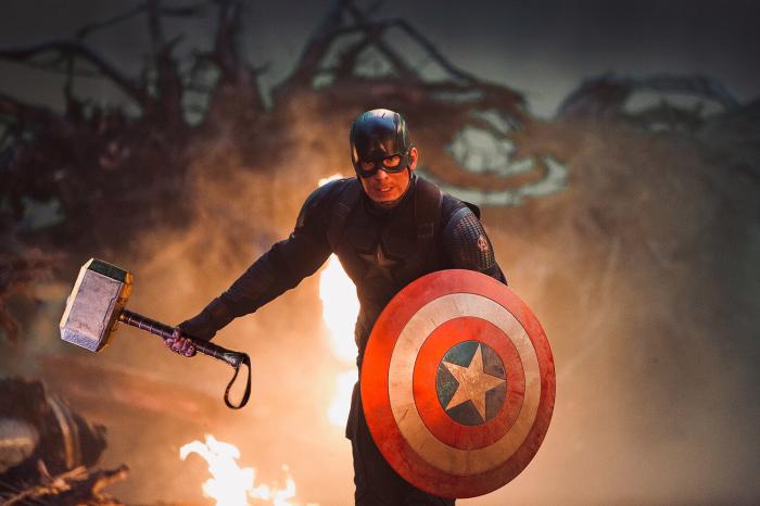Captain America dans Avengers : Endgame