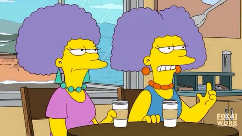 1. Marge Simpson's sisters Patty and Selma - wide 4