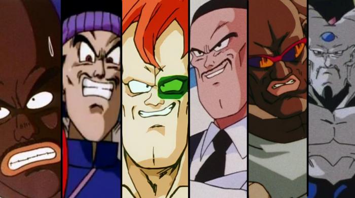 Dragon Ball side vilains