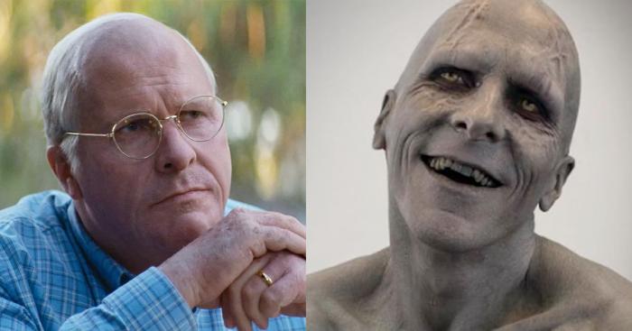 Christian Bale en Dick Cheney et Gorr