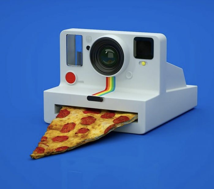 polaroid pizza
