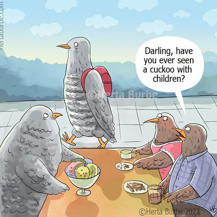 des oiseaux qui mangent