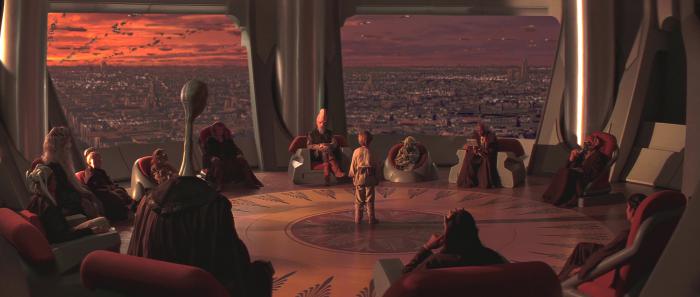 Conseil Jedi dans La Menace Fantôme