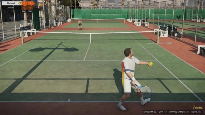 Oui, vous pouvez faire du tennis dans GTA V.