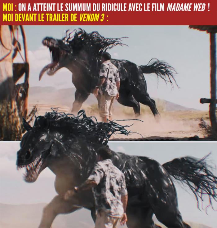 Le cheval symbiotique dans Venom 3