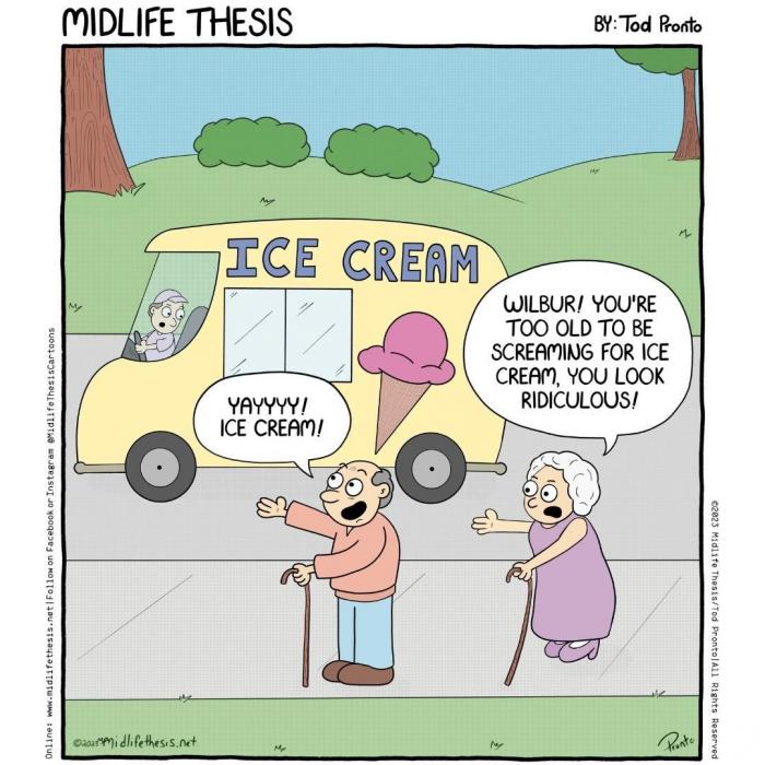 midlife thesis ice cream