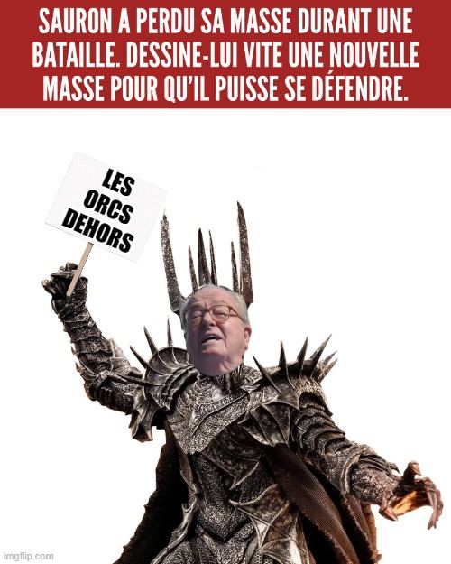 Jean-Marie Le Pen en Sauron