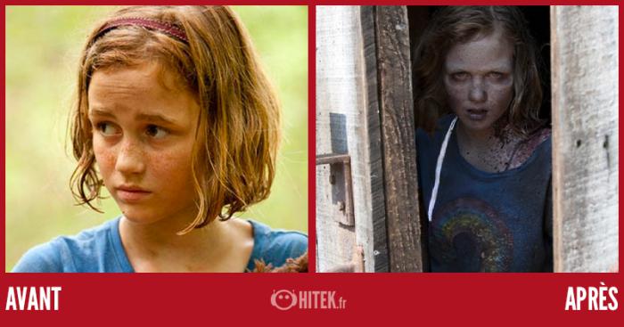 Madison Lintz joue Sophia Peletier dans The Walking Dead. 