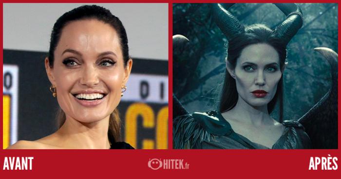 Angelina Jolie joue la Reine Maléfique dans le film du même nom.
