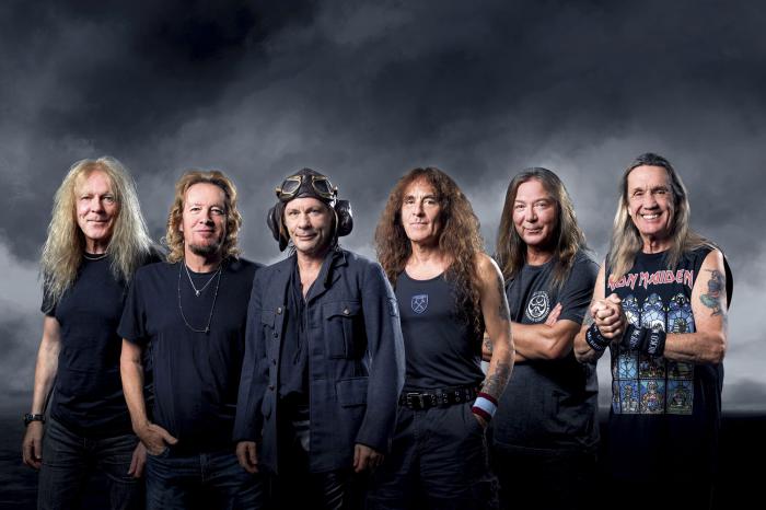 Le groupe Iron Maiden était présent au Hellfest.