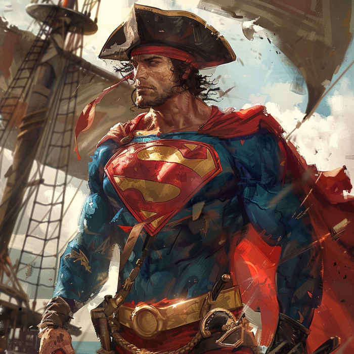 midjourney super héros pirates 14