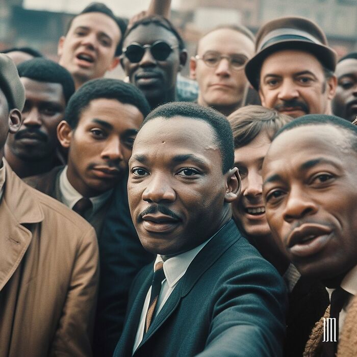 Selfie de Luther King 