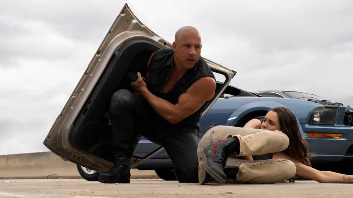 Vin Diesel, alias Dominic Toretto dans Fast and furious.