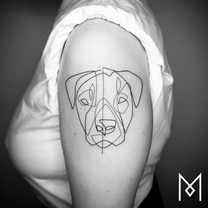 tatouage chien