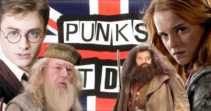 Les personnages de Harry Potter en mode stars de punk rock