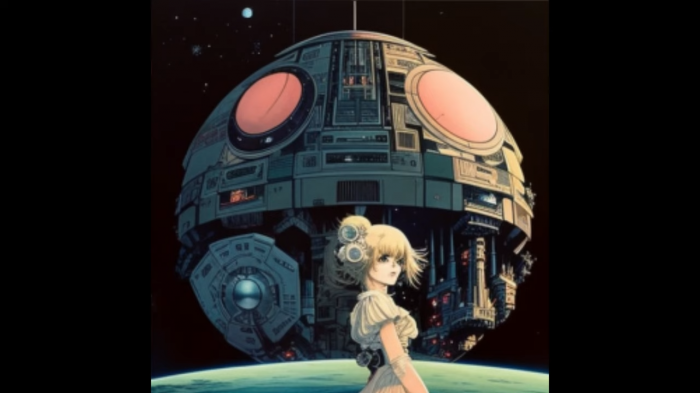 Star Wars imagined as an 80s anime