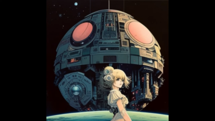 Star Wars imaginé comme un anime des années 80