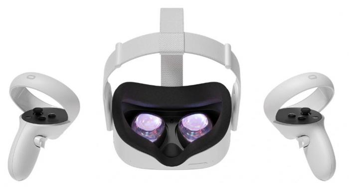 Intérieur du casque VR Meta Quest 2