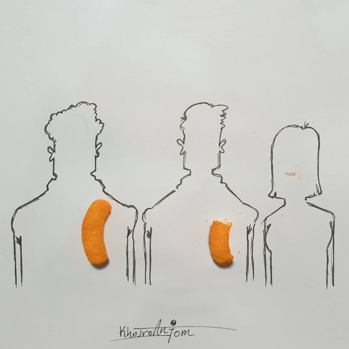 illustration de cheetos