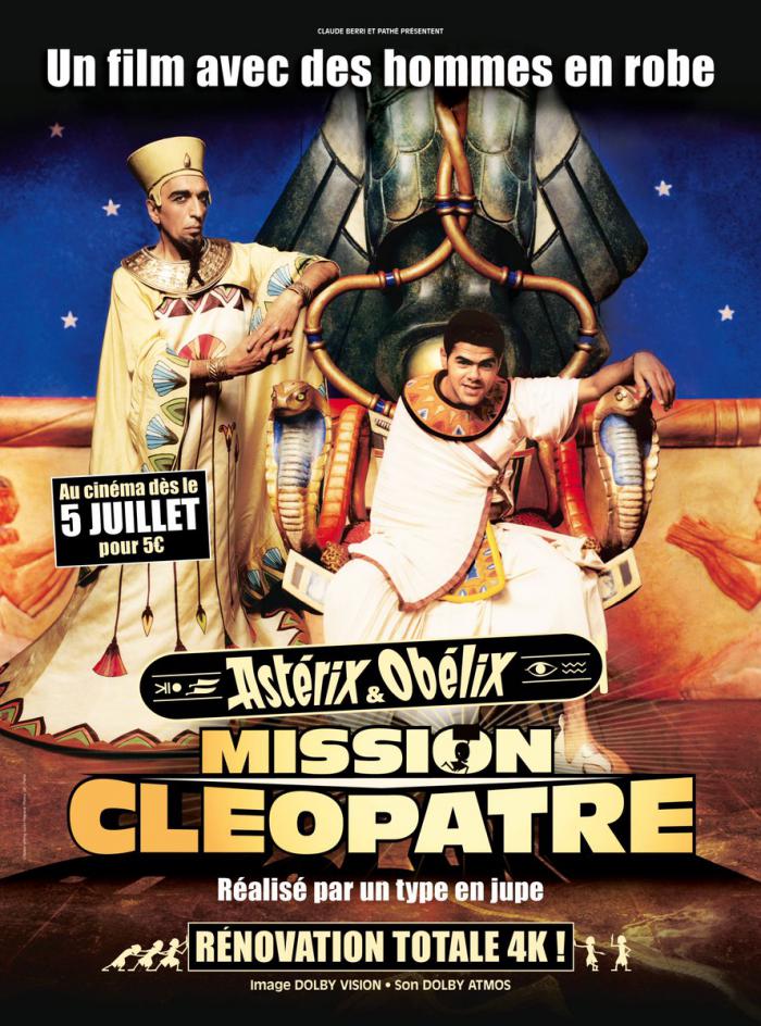 Mission Cléopâtre en version remasterisée