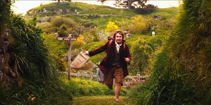 Bilbo and the Shire