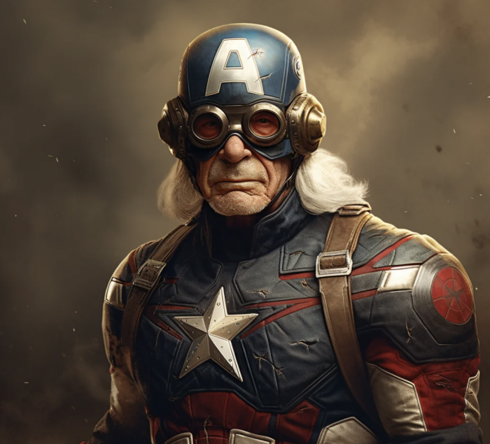 Captain America marvel vieux