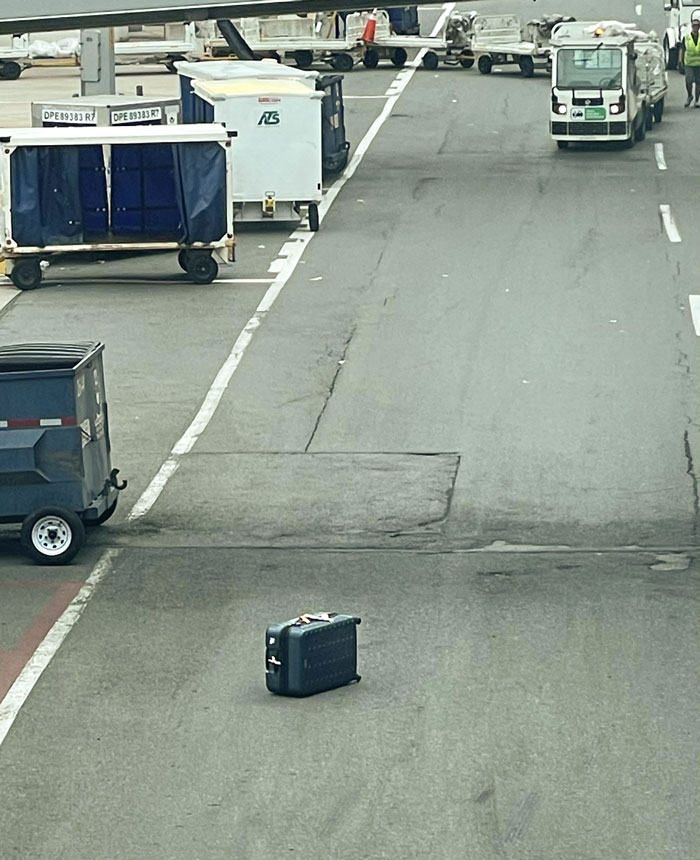 Une valise perdue