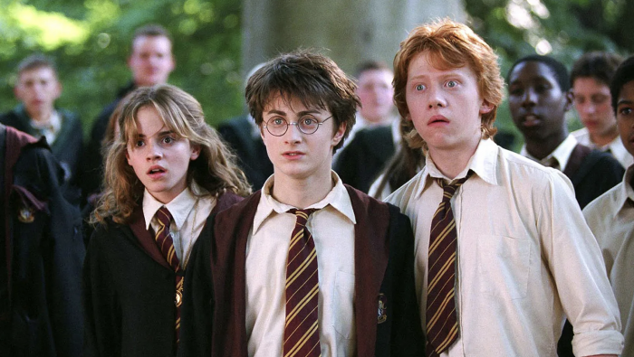Harry Hermione et Ron dans Harry Potter