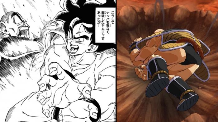 dragon ball Yamcha Kill Nappa