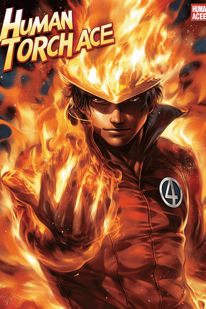 Ace devient la Torch dans les 4 Fantastiques