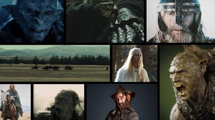 lotr movies Jed Brophy many characters