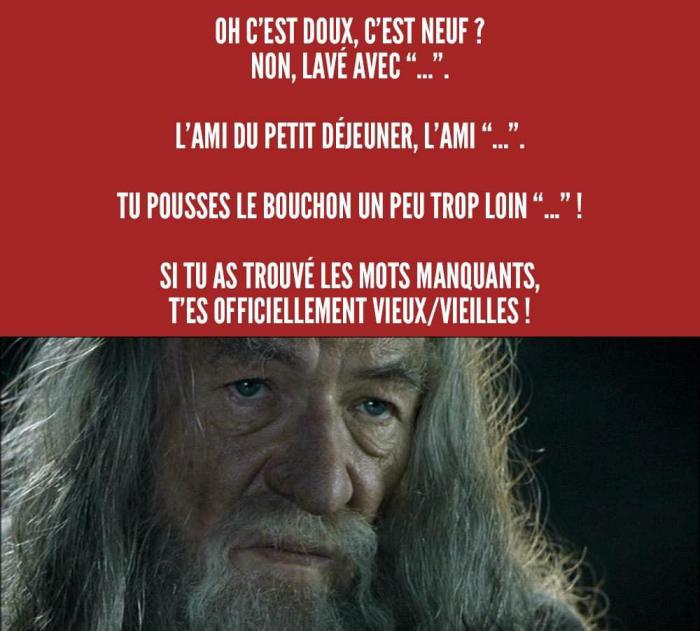 Gandalf du Seigneur des Anneaux