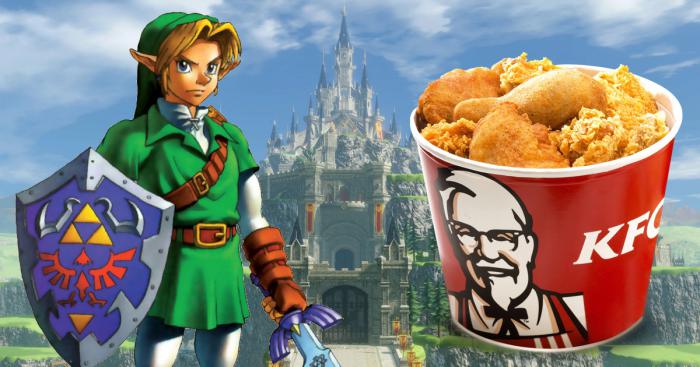 Link ouvre son restaurant KFC dans Zelda
