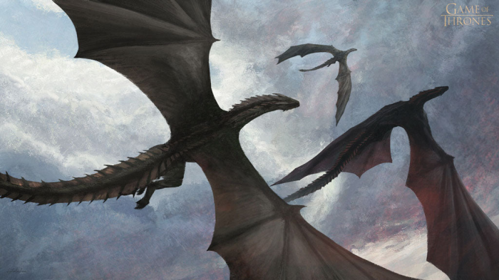 Game of Thrones dragons