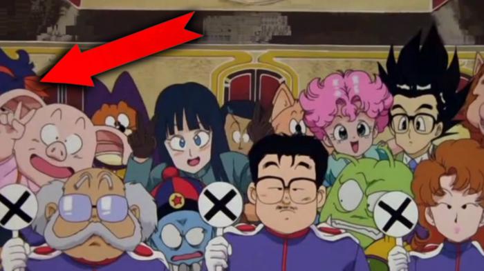 Dr. Slump and Arale-chan: N-cha! From Penguin Village With Love  launch cameo