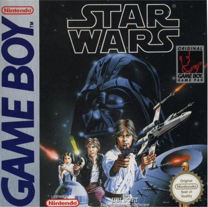 Jaquette jeu Star Wars sur GameBoy