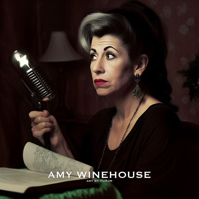 Amy Winehouse par une IA