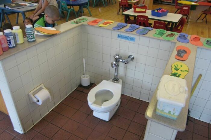 un wc pour les enfants