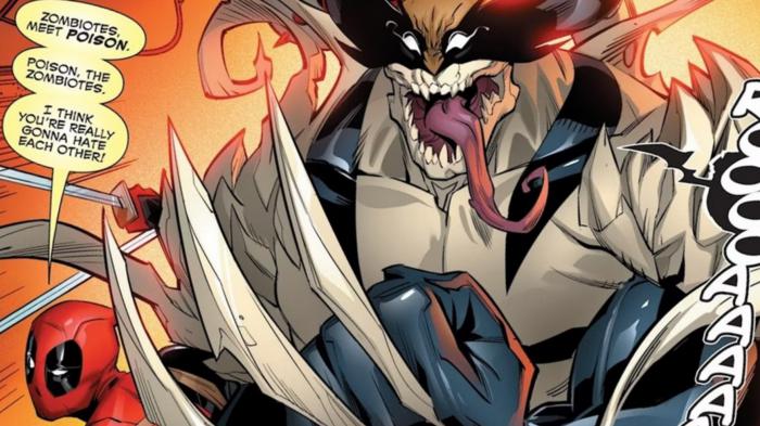 Venom war deadpoll marvel James 