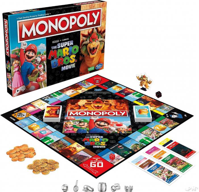 Super Mario jeu monopoly
