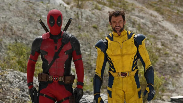 Ryan Reynolds et Hugh Jackman sur le tournage de Deadpool 3 