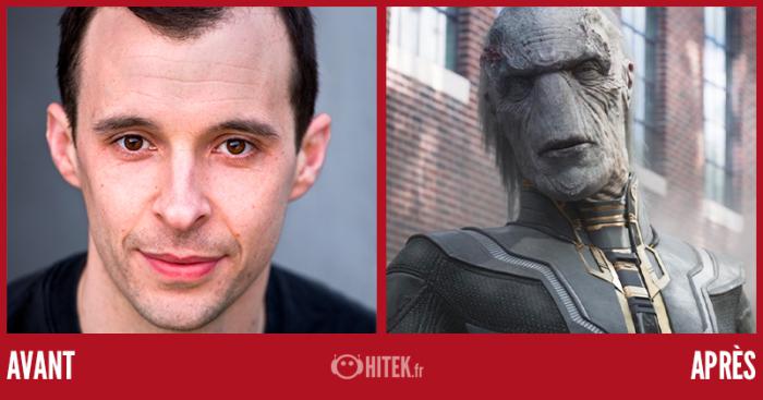 Tom Vaughan-Lawlor joue Ebony Maw dans Avengers : Infinity War et Endgame. 