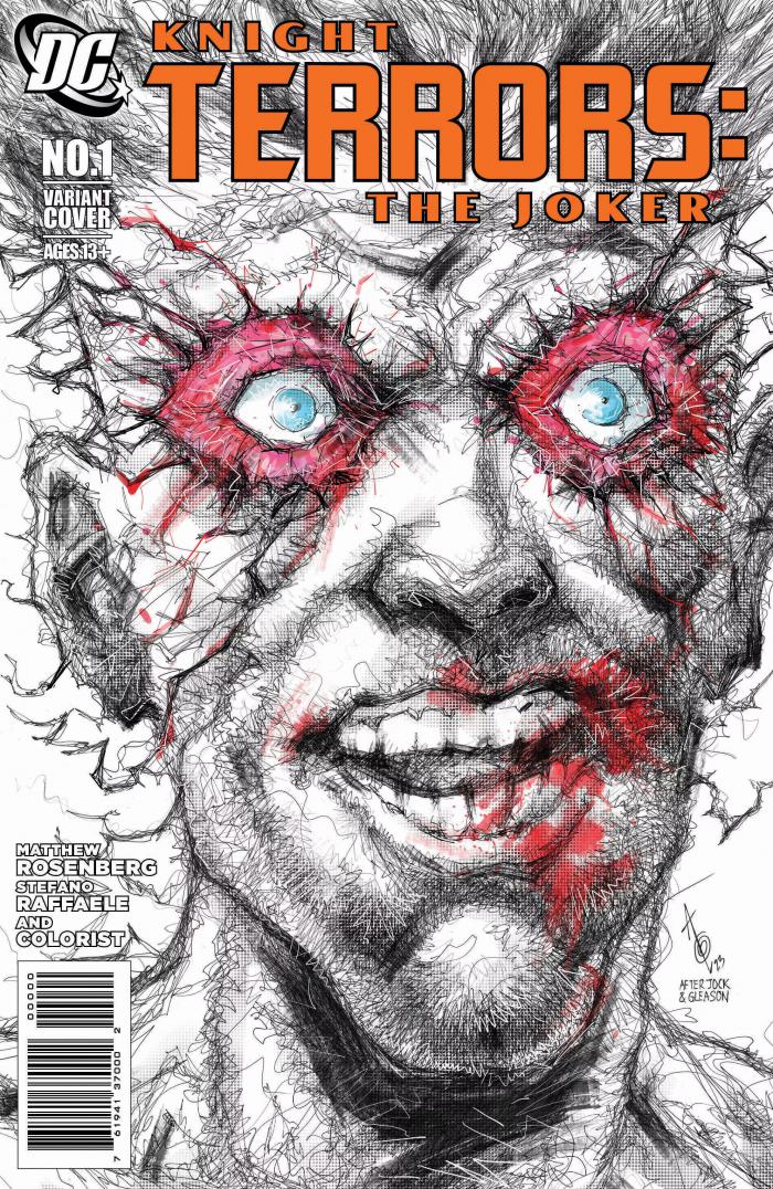 Couverture du comics Knight Terrors : The Joker #1