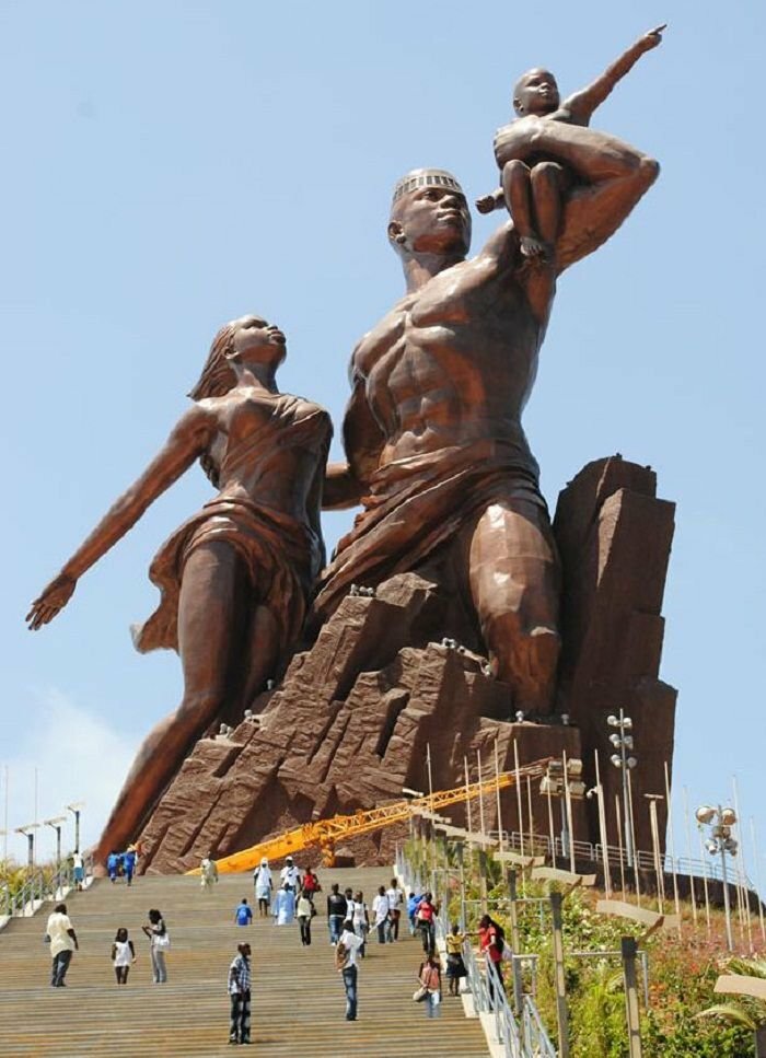 Monument de la Renaissance Africaine au Sénégal