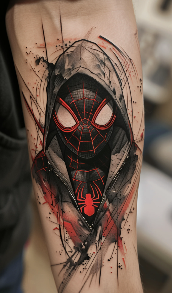 spider-man tatouage