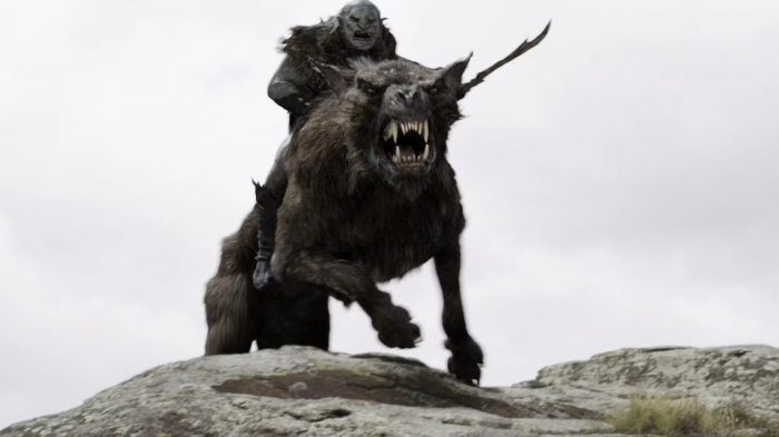 lotr movie warg