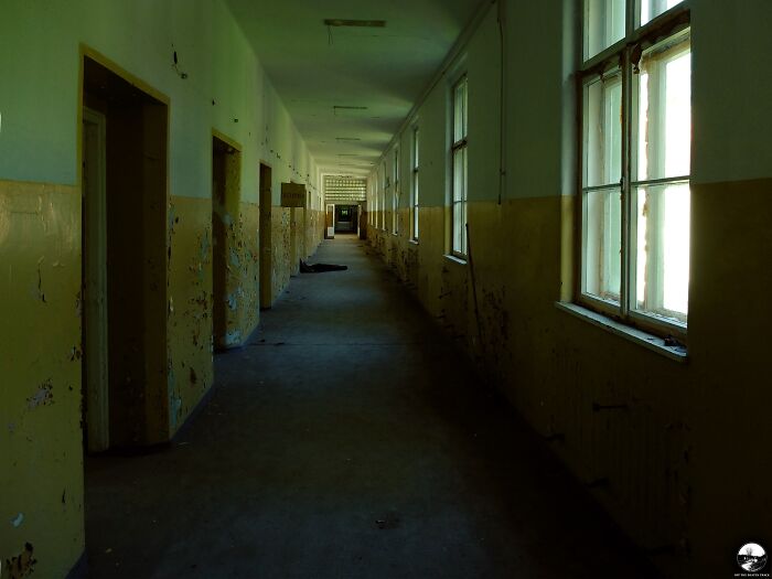 hôpital abandonné en Pologne