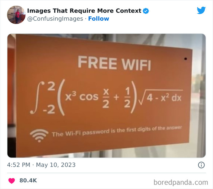 un code wifi